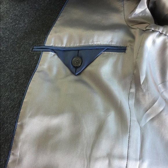 Grey cashmere blend coat by Trugen - Picture 8 of 8